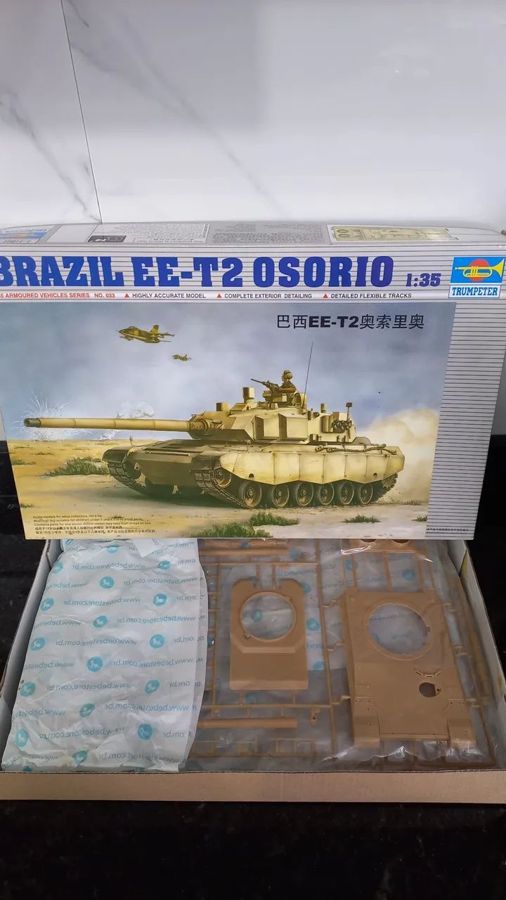 Kit plastimodelismo OSORIO Brasil escala 1:35 - Foto 2