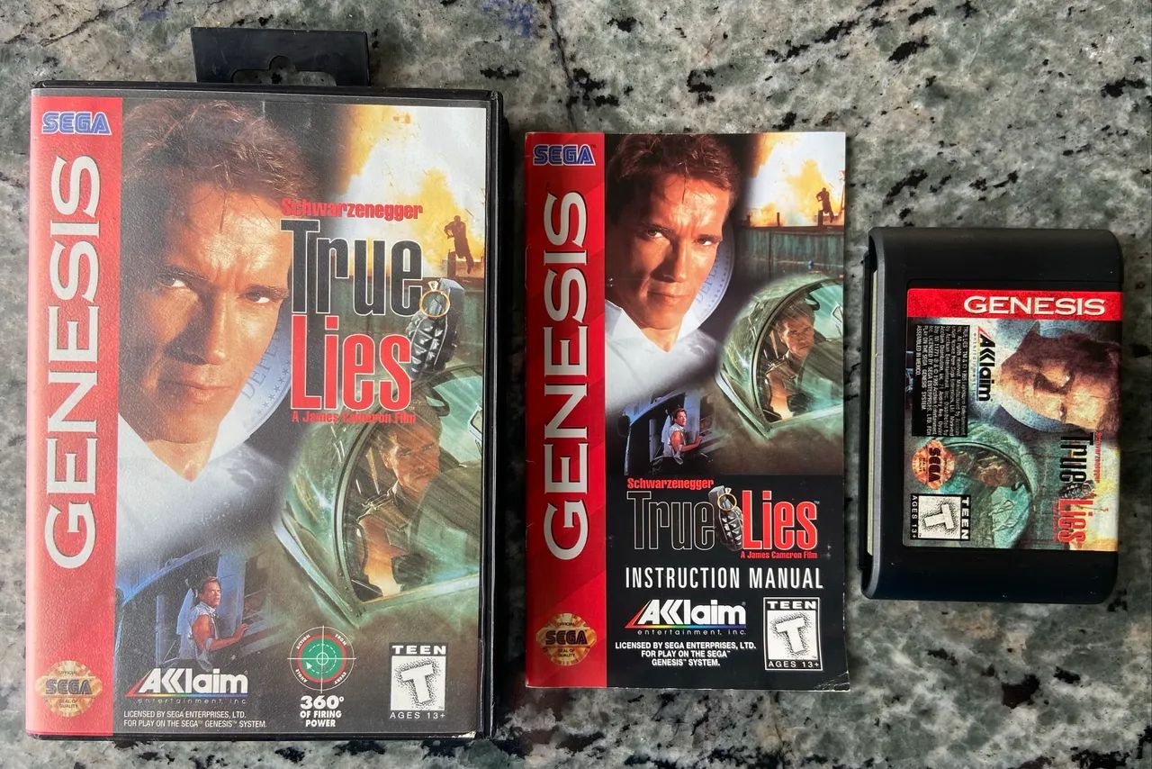 Jogo Mega Drive - True Lies