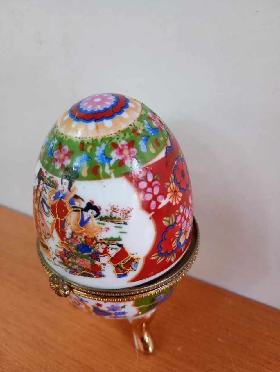 Ovo de Porcelana porta joias  - Foto 5
