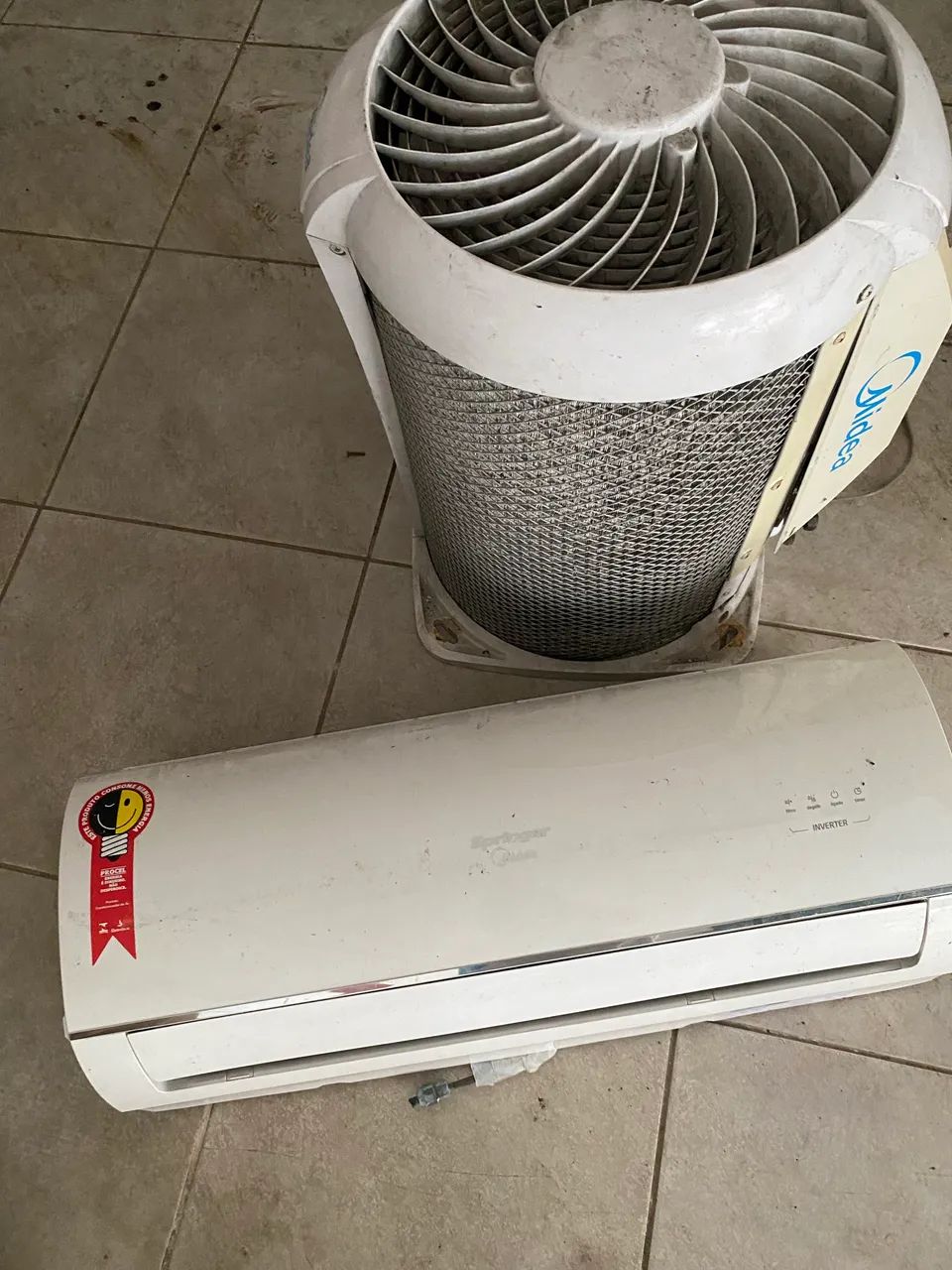 Ar condicionado inverte 9.000btus