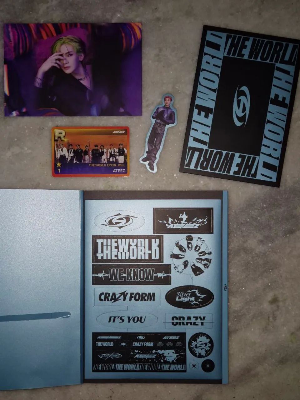 Coleção Ateez The World Ep.Fin: Will (A,Z e Diary) - Foto 4