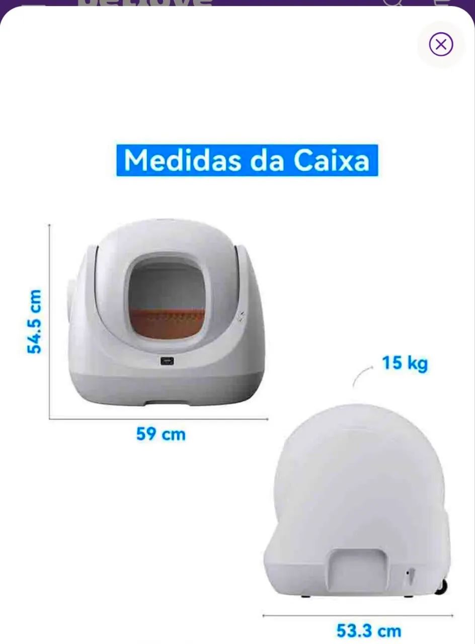 Caixa de areia Catlink  - Foto 4