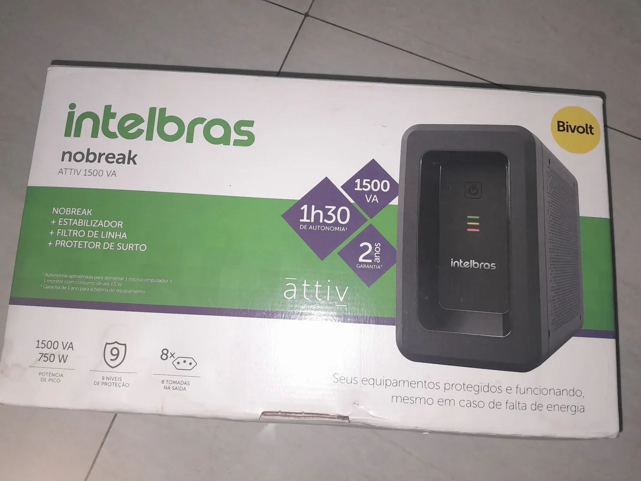 Nobreak intelbras attiv 1500 VA - Foto 3