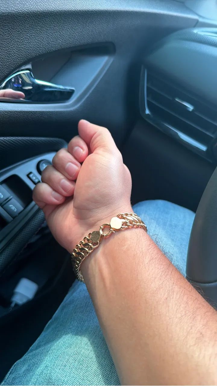 Pulseira de ouro 18k  - Foto 2