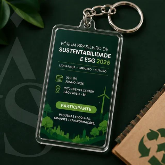 CHAVEIRO ACRÍLICO PERSONALIZADO - Foto 3