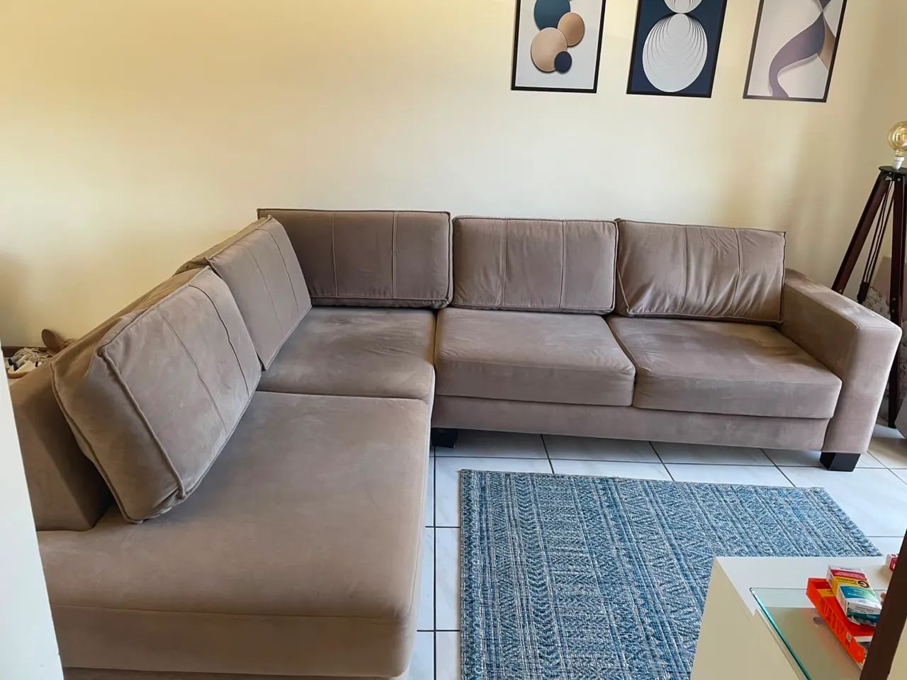 Sofá semi-novo, ótimo estado !  - Foto 4