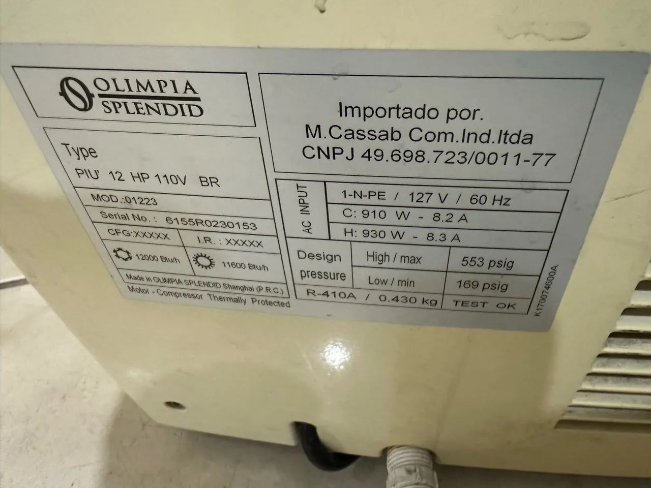 Ar condicionado 12mil Btu  - Foto 4