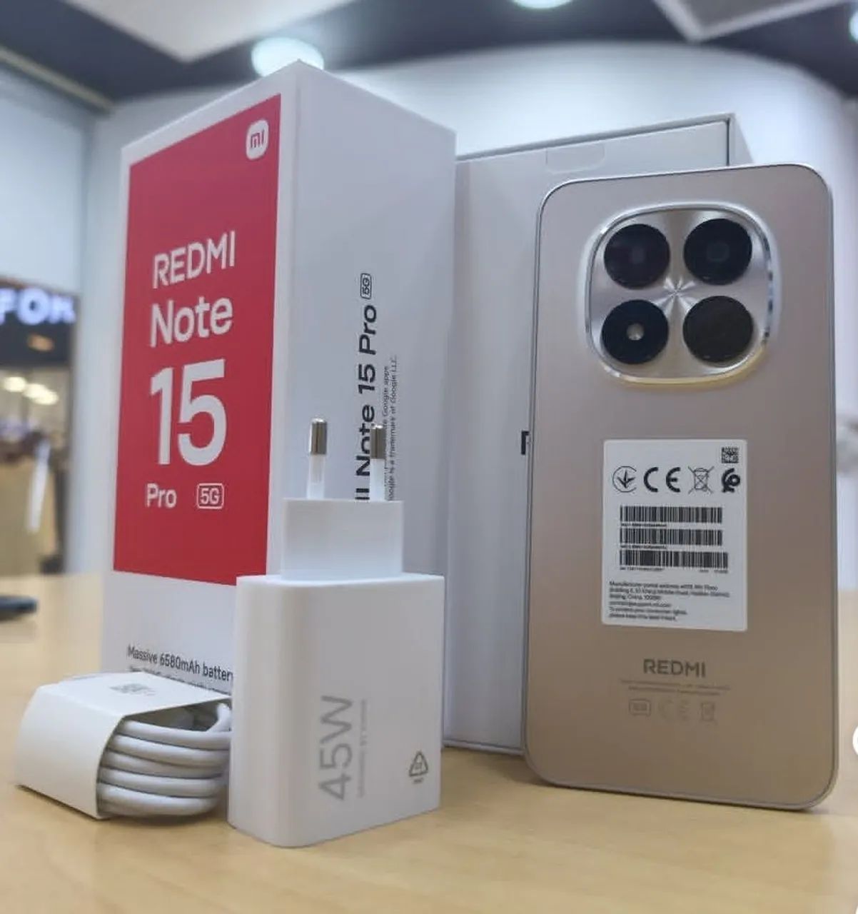 Note 15 PRO 5G 256/8 - Promoção 