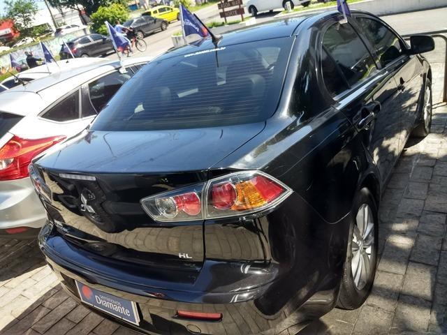 Mitsubishi Lancer HL * Automático * 2017 * Preto * Único Dono - Foto 5