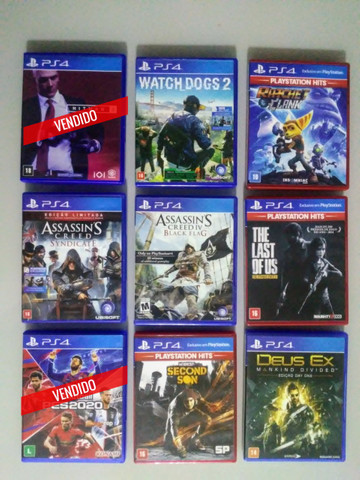 Mídia Física PS4