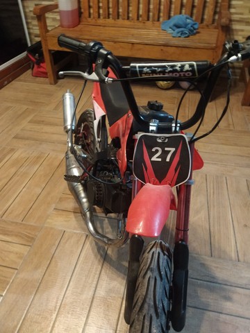 MINI MOTO PREPARADA 2017. SEMI NOVA 3. MIL KM