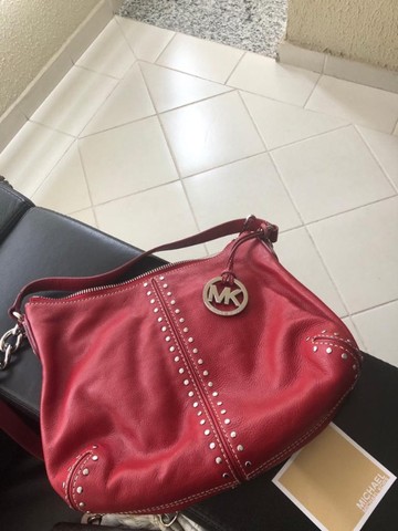 Bolsa Michael Kors vermelha Nova  - Foto 4