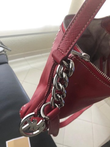 Bolsa Michael Kors vermelha Nova  - Foto 5