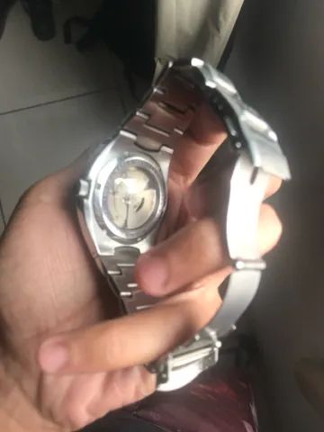 Vendo relógio mecânico original orient troco Apple Watch  - Foto 2