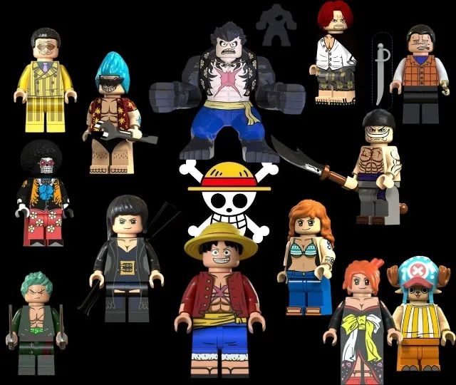 One Piece Miniaturas de Pvc 4,5cm 15 cada Luffy Chapéu de Palha Zoro Sanji  Shanks - Artigos infantis - Janga, Paulista 1249907516