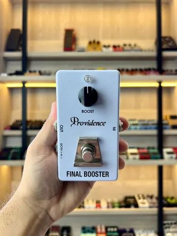 Pedal Providence Final Booster FBT-1 Made in Japan - Instrumentos