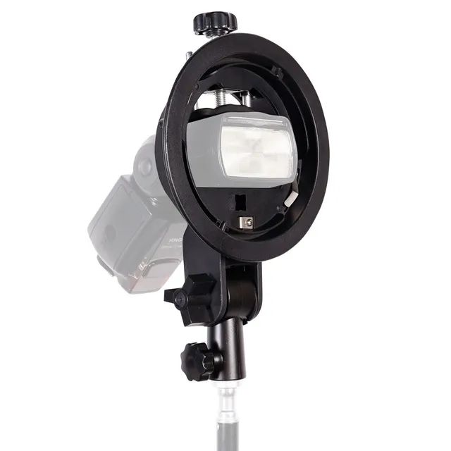 Suporte s Tipo Bowens para flash speedlight - novo  - Foto 2