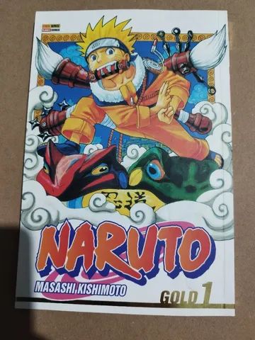 Mangá Naruto volume 1,2 e 3