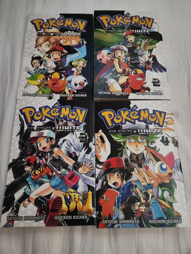 Manga Pokemon Black White Em Portugues