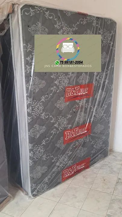 Cama box D28 Selado - Novo!!! - Foto 5