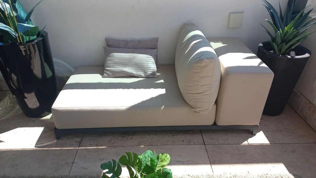Sofá de área externa sofisticado - Foto 5