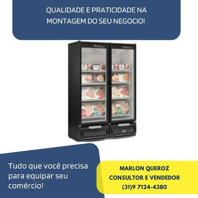 Freezer Expositor 2 Portas Gelopar