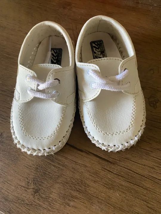 Sapato infantil branco - Foto 2