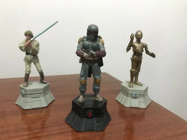 Peças de xadres de chumbo Star Wars - Foto 4