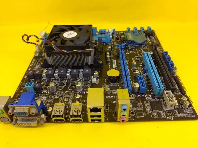 Placa Mãe Asus F1a55-M le Socket FM1+ Processador + Cooler micro Atx Com Defeito