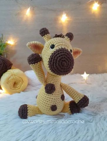 Girafa Serena amigurumi 