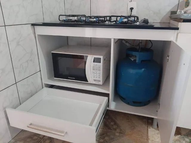 Balcão para cooktop fogão forno fit - Foto 2