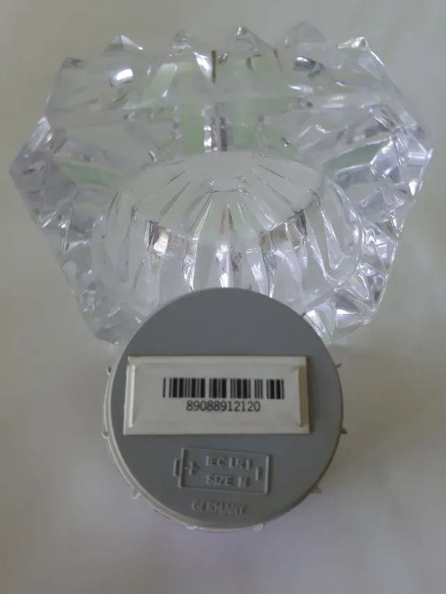 Relógio alemão Mikasa em cristal - Foto 4