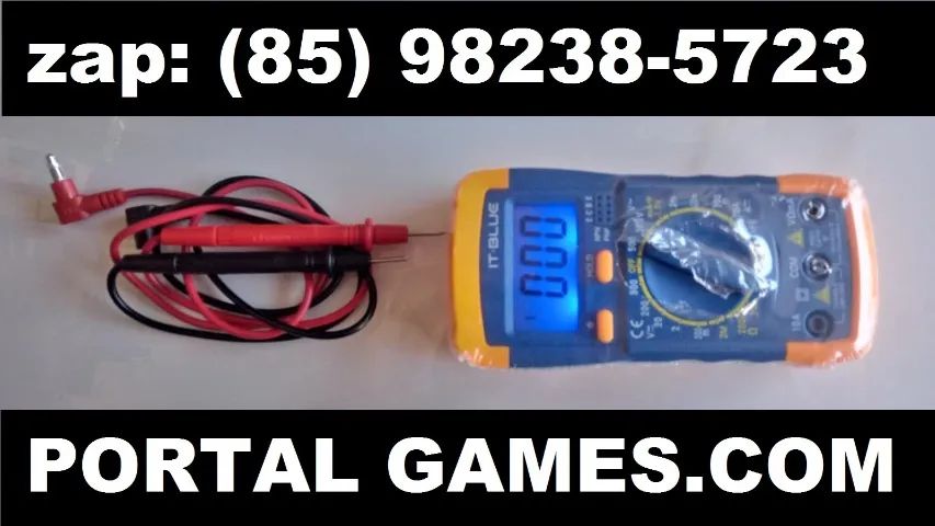 multimetro digital com bip e luminozidade novo na caixa - Foto 2