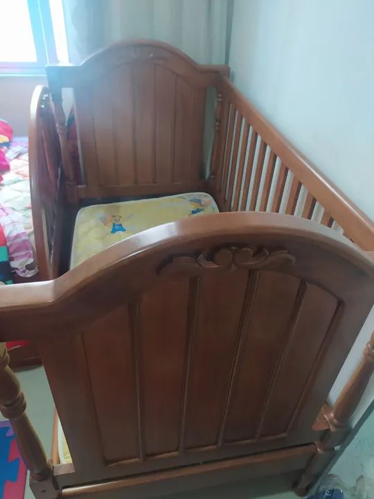 Berço madeira maciça  - Foto 3