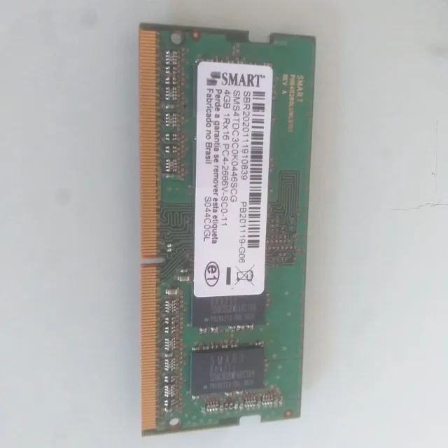 Memórias RAM 2GB E 4GB (cada)