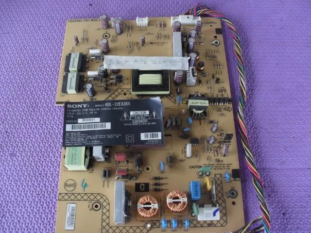 Tv Sony KDL 32 EX 355 placas