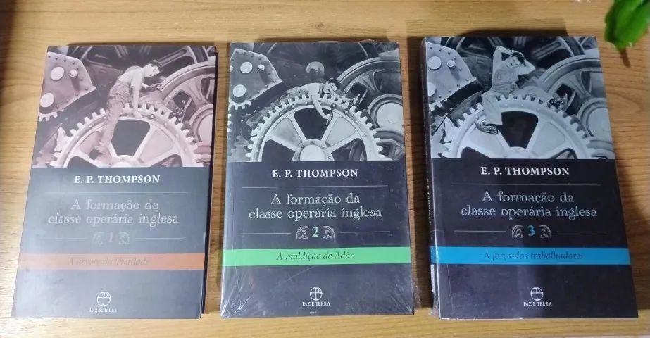 A formação da classe operária inglesa, Volumes 1, 2 e 3 (Completo) NOVO/LACRADOS