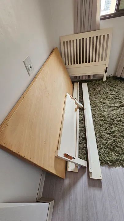 Cama solteiro com colchão  - Foto 2