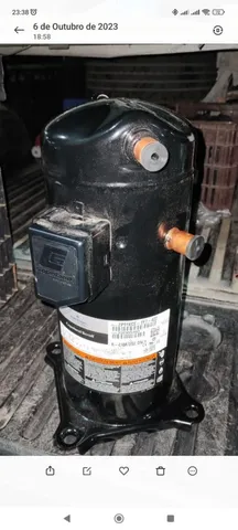 Compressor scrol 7,5 TR novo R$2500