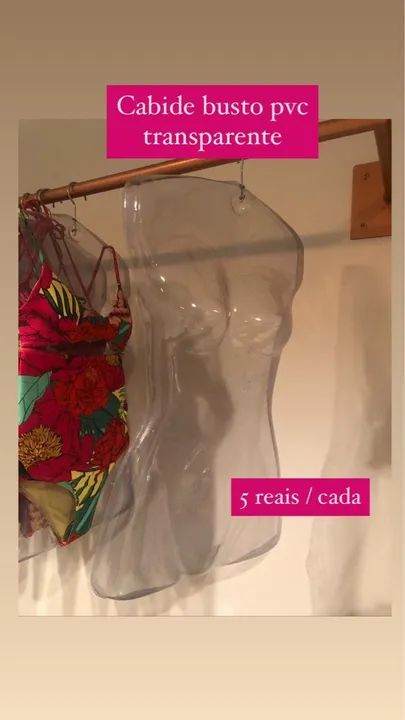 Kit cabide silhueta feminina (50 cabides) - Foto 2