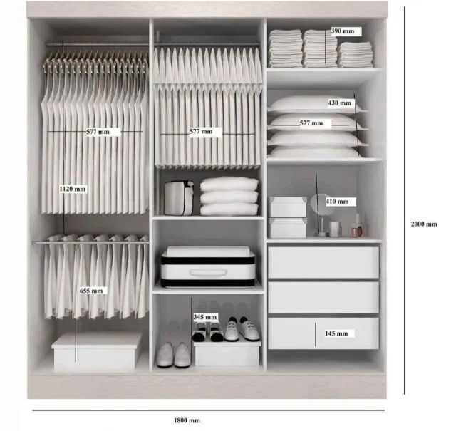 guarda roupa casal MDF 1.80[novo] - Foto 4