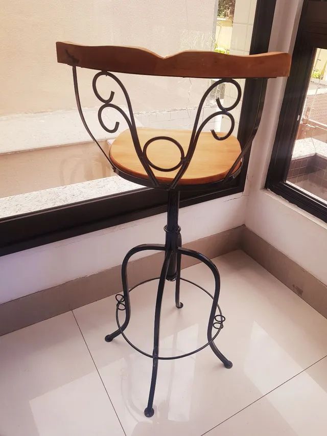 Banqueta Bistrô Ajustável Versalhes  - Foto 4