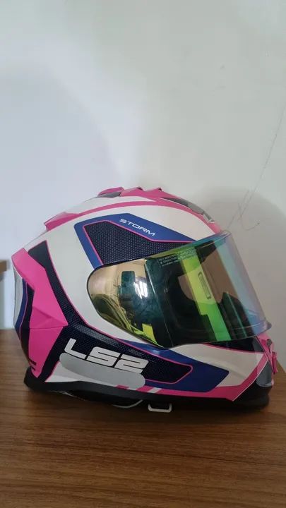 Capacete LS2 FF800 Storm Techy. Tam 56 - Foto 2