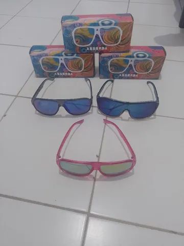 Kit com 3 óculos de sol novos  - Foto 2
