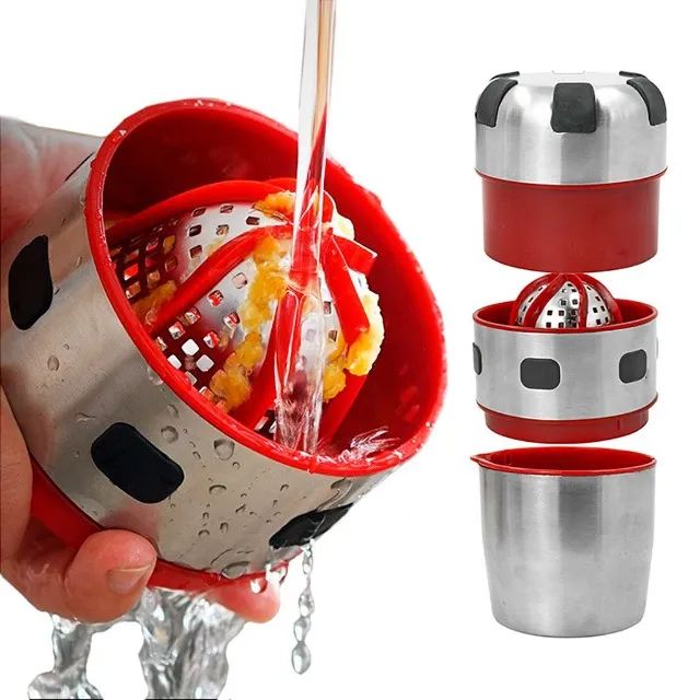 Espremedor De Frutas Em Aço Inox - Durável E Eficiente - Foto 4