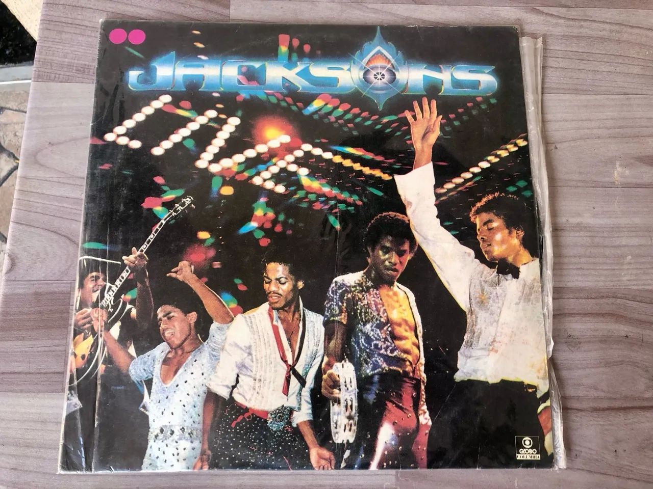 Disco The Jacksons Five Live em Perfeito estado