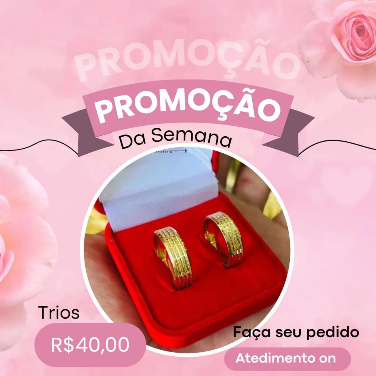 Seu amor merece uma aliança dessa - Foto 2
