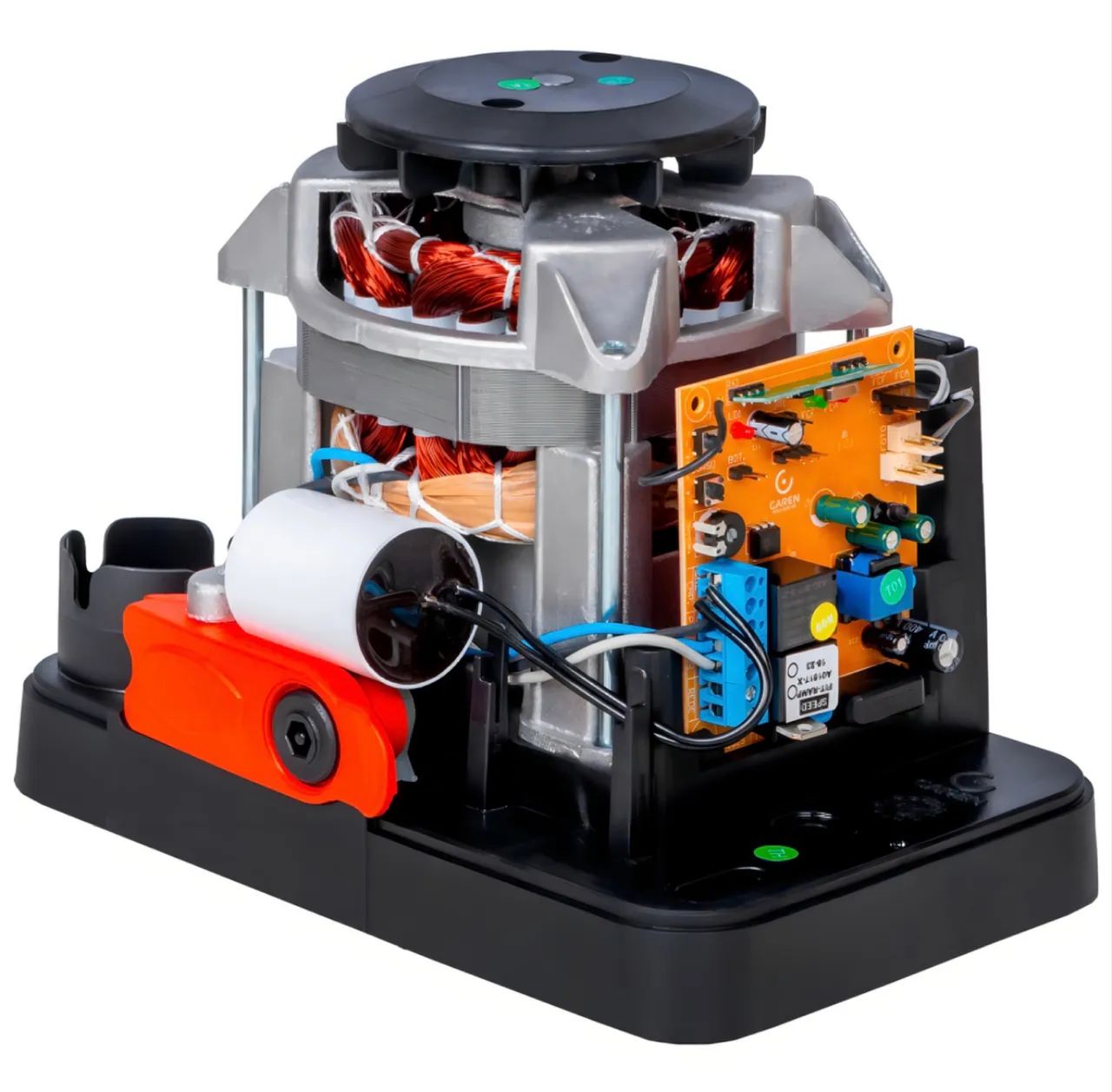 Motor De Portao Eletrico Garen 400kg Speed + 3m Cremalheira + 2 Controles - Foto 3