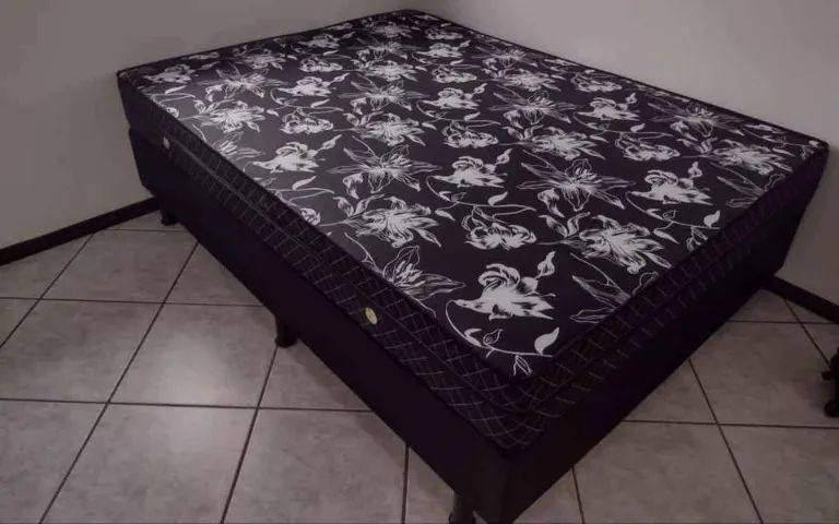 cama de casal box - Foto 4
