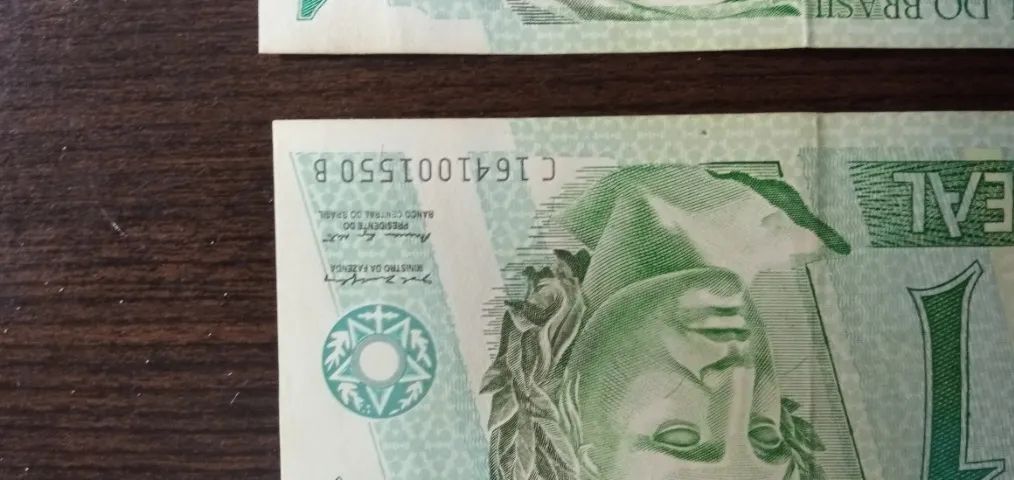 2 Notas antigas de 1 Real - Foto 4